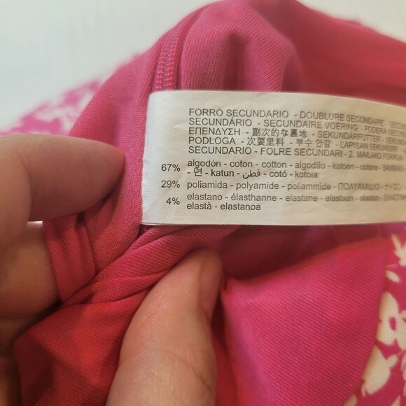 ZARA Pink Floral Bodysuit Size Small - Picture 5 of 6